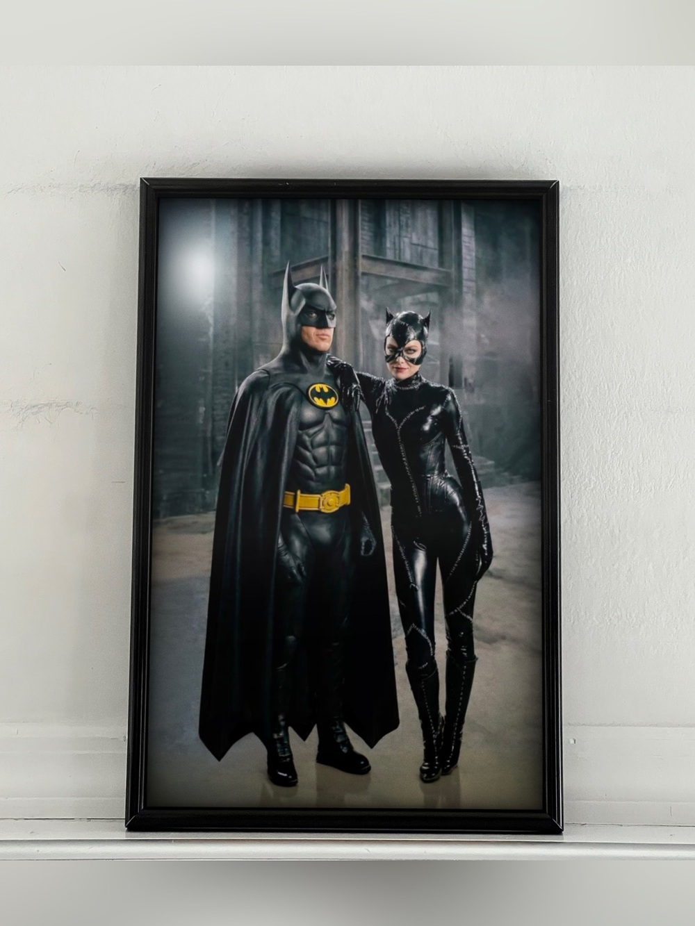 Batman Michael Keaton Michelle Pfeiffer Catwoman Poster